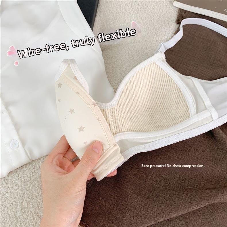 Comfortable Push Up Bra For Women Wire Free And Anti Sagging_voghion.com