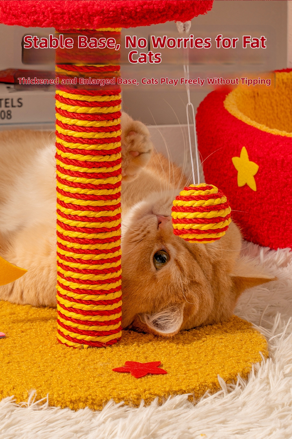 Starry Sky Mars Cat Tree And Climbing Frame For Cats Scratching_voghion.com