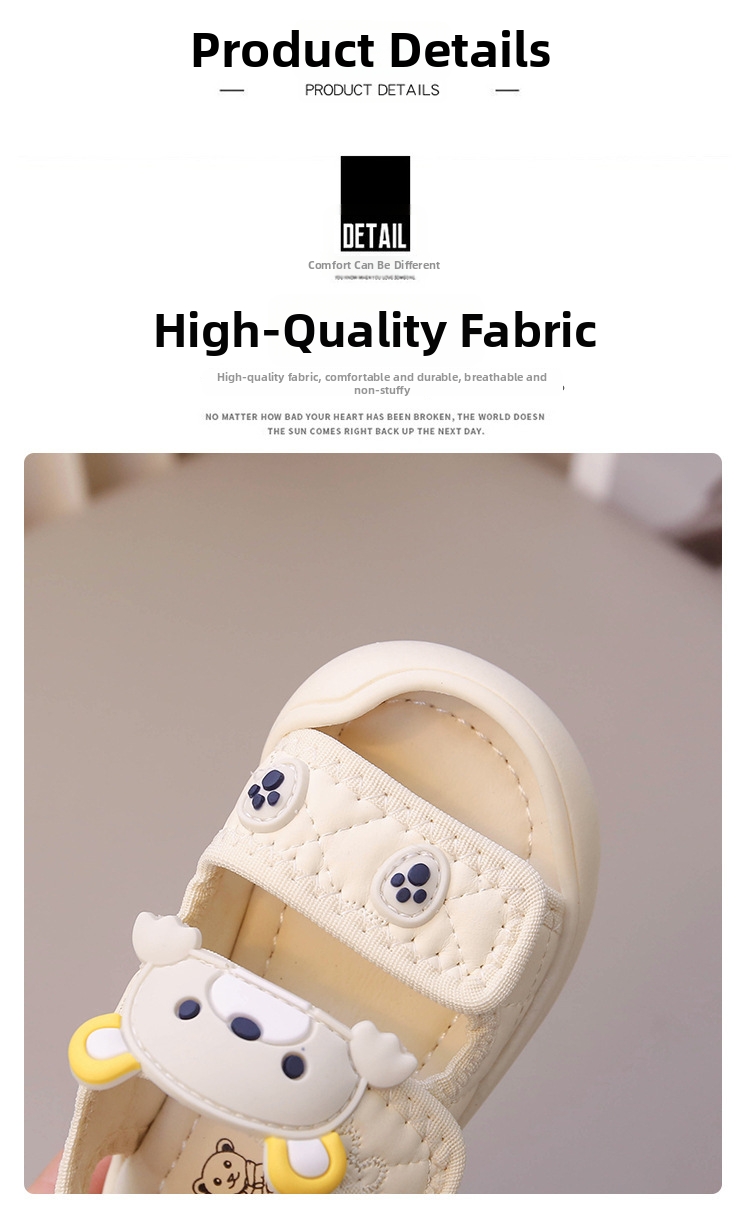 Breathable Baby Walking Sandals With Soft Sole For Beach Summer_voghion.com
