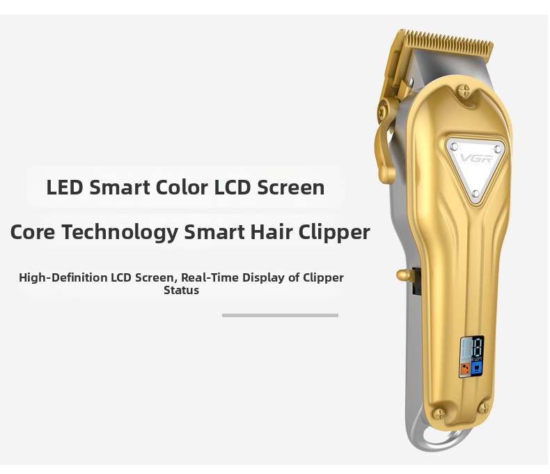 Cortapelos eléctrico profesional de metal recargable trimmer_voghion.com