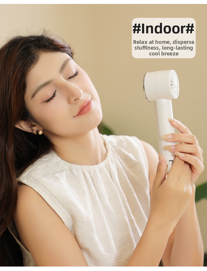 Handheld Fan High-speed Portable Usb Rechargeable Mini Electric Fan_voghion.com