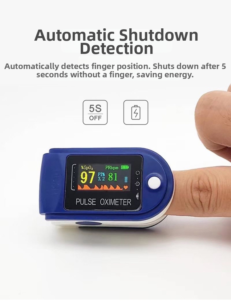 Pulsoximeter Für Den Finger Herzfrequenz Und Sauerstoffmesser_voghion.com