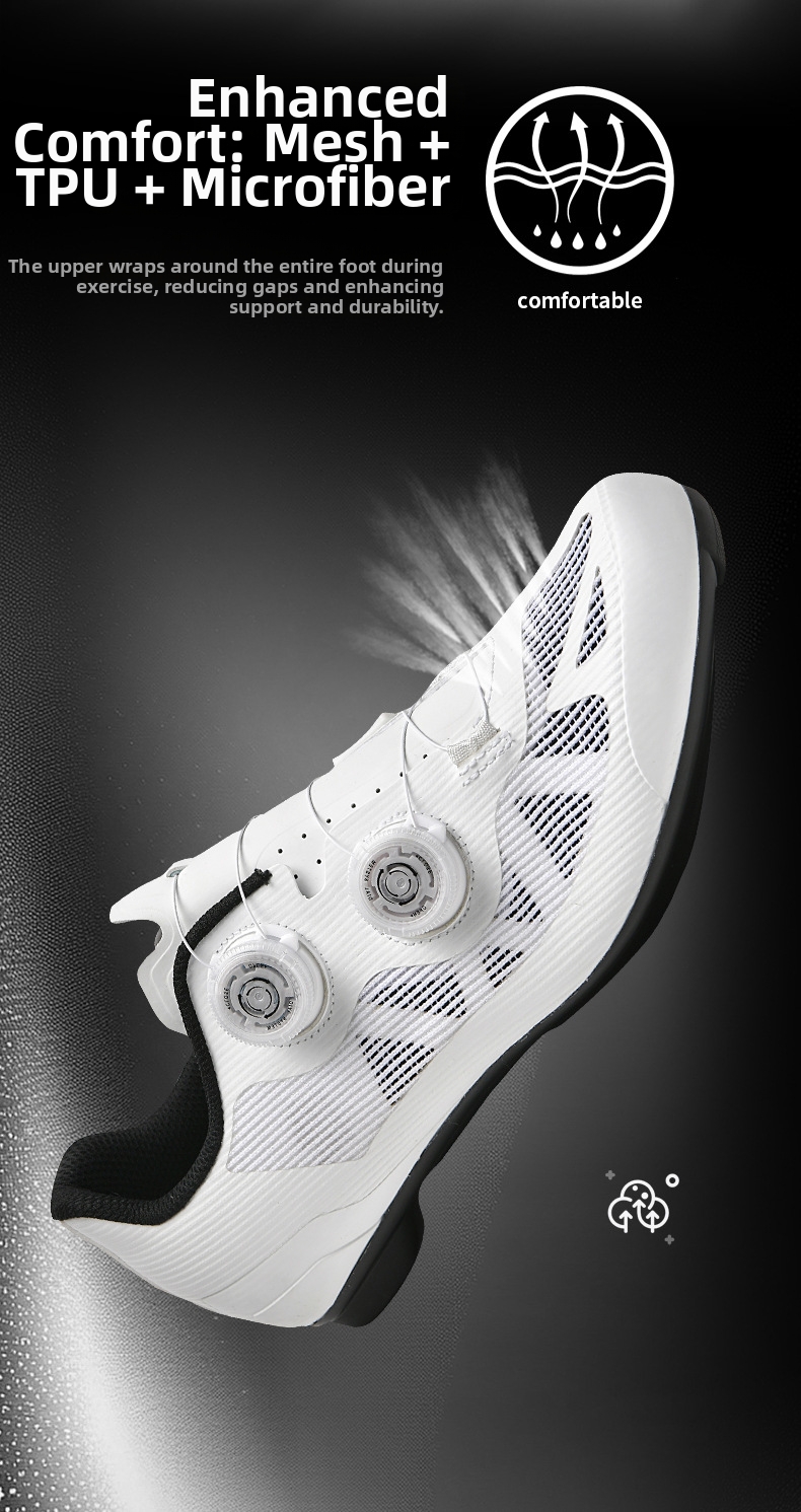 Chaussures de vélo professionnelles pour route et vtt_voghion.com