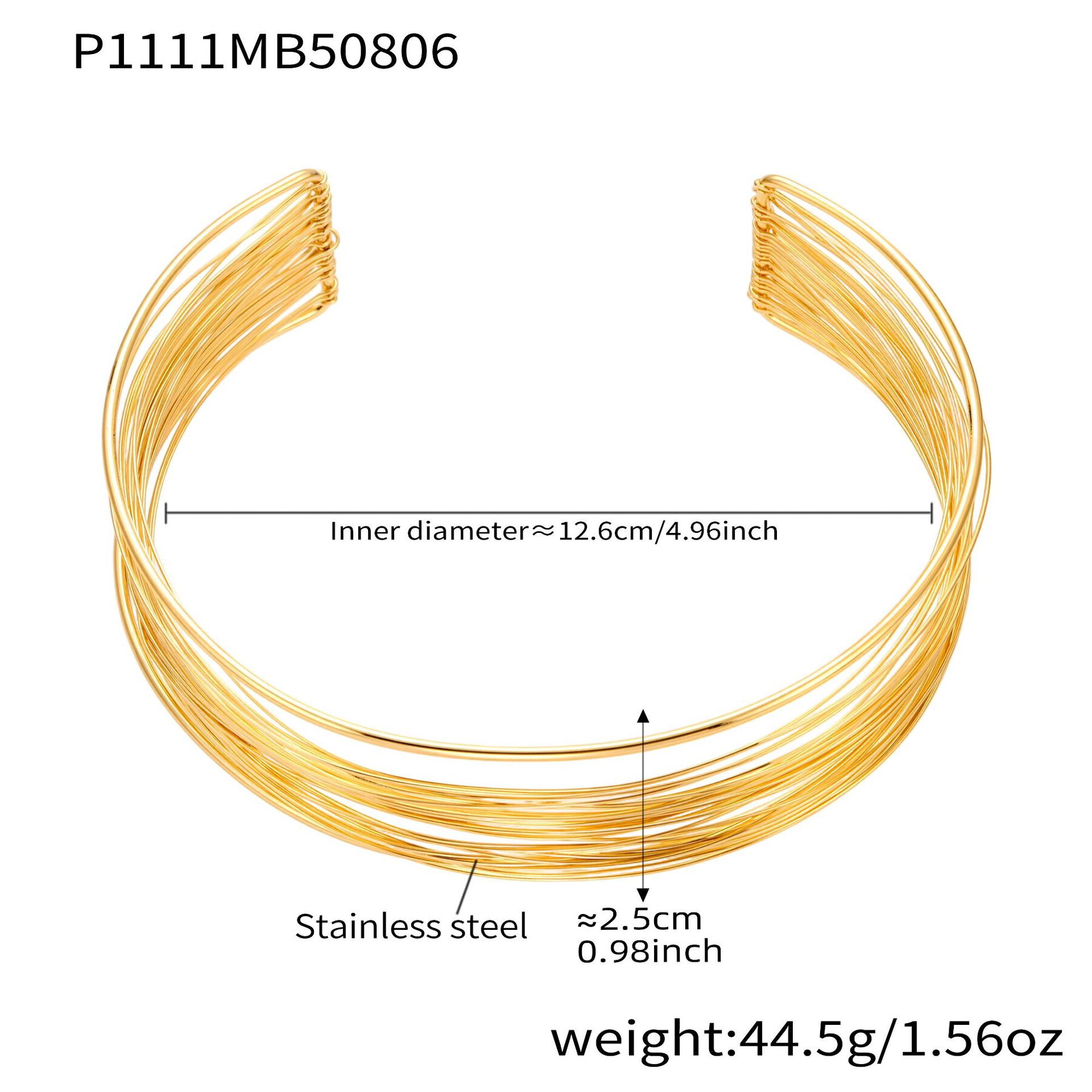 Parure bijoux plaqué or collier ras du cou bracelet et bague_voghion.com