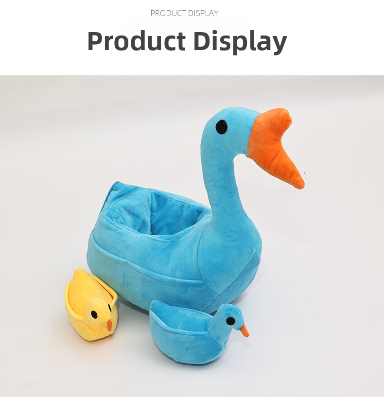 Interactive Pet Goose Dog Snuffle Toy For Training And Enrichment_voghion.com