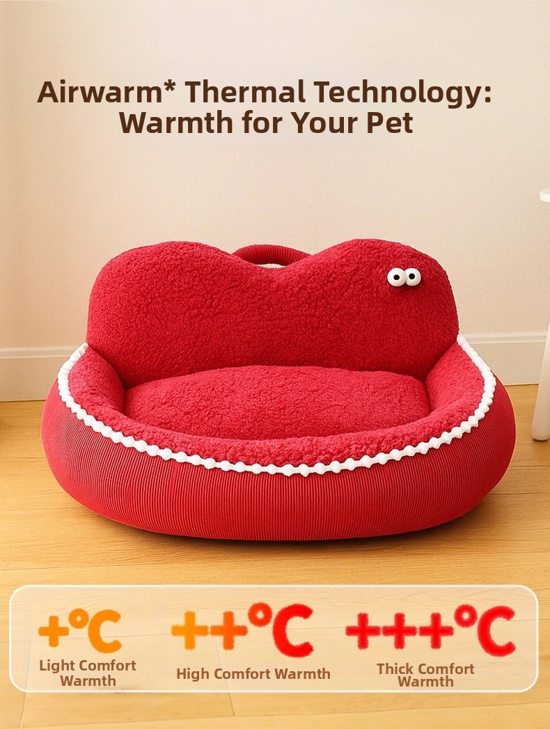 Warm Cat Bed Cloud Style Pet Sofa Thickened Dog Mat Comfortable_voghion.com