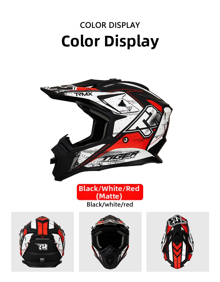 Motorrad Rennhelm Full Face Für Damen Und Herren Dual Use_voghion.com