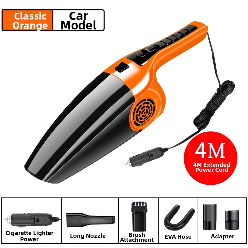Cordless Mini Car Vacuum Cleaner High Power Wet And Dry Use 5000mbar For Home And Kitchen Appliances_voghion.com
