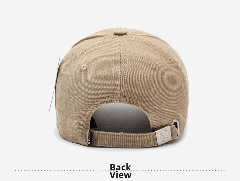 Retro ripped baseballkeps för herr och dam broderad keps_voghion.com