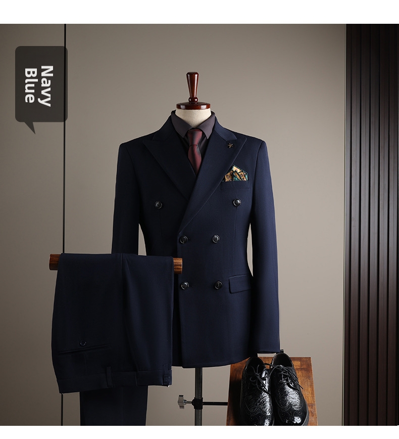 Stilig slim fit herrkostym för bröllop och business_voghion.com