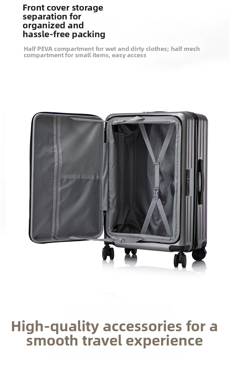 Valigia trolley con chiusura a combinazione e apertura laterale_voghion.com