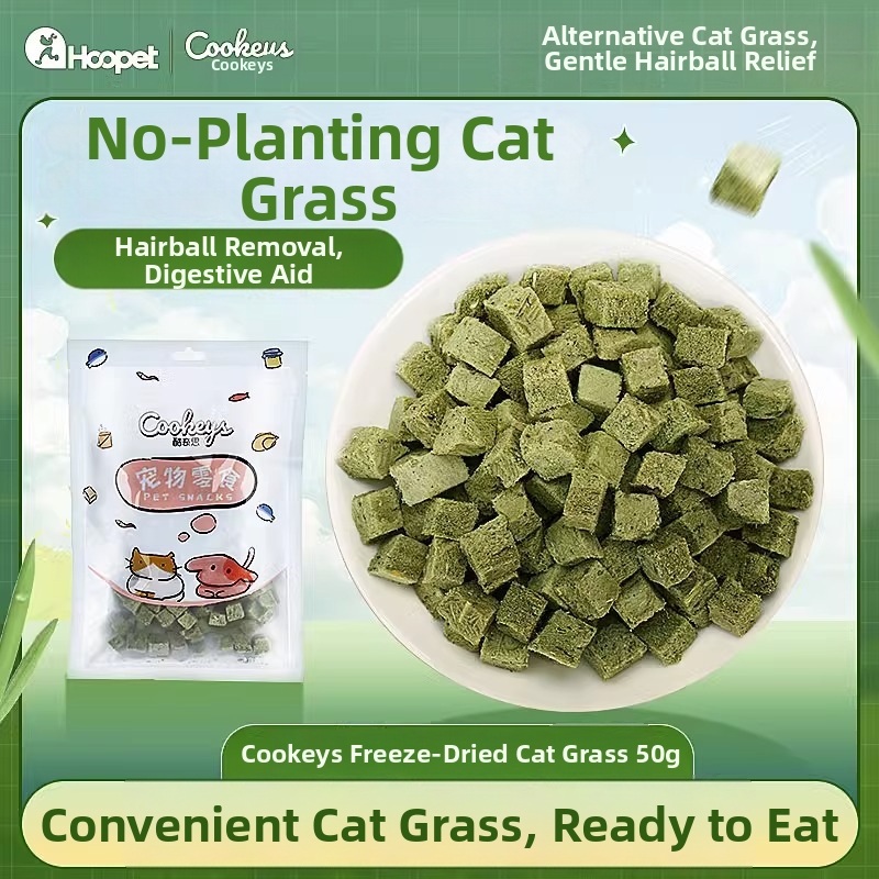 CoolCheese Freeze Dried Cat Treats Chicken Kitten Food Hairball Removal Freeze Dried Cat Grass Cat Supplies_voghion.com
