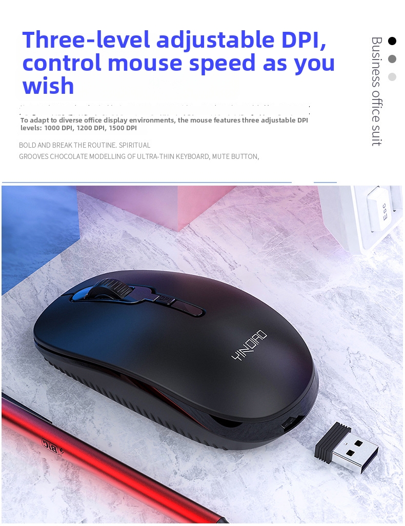 Combo tastiera e mouse wireless: digitazione silenziosa, design ergonomico, mouse ottico da 1500 DPI, ricevitore USB Plug & Play, resistente agli schizzi (nero/bianco)_voghion.com