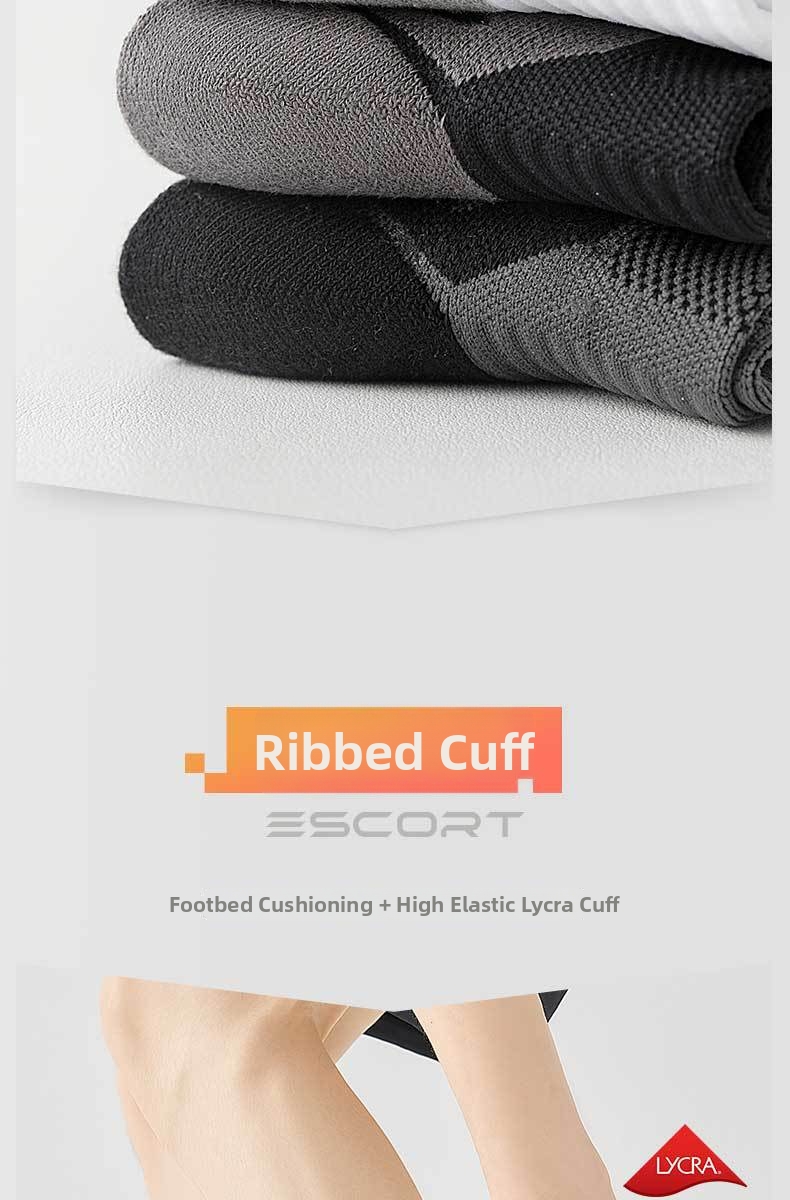 Professional Badminton Socks Thickened Terry Sole Non-slip Sports_voghion.com