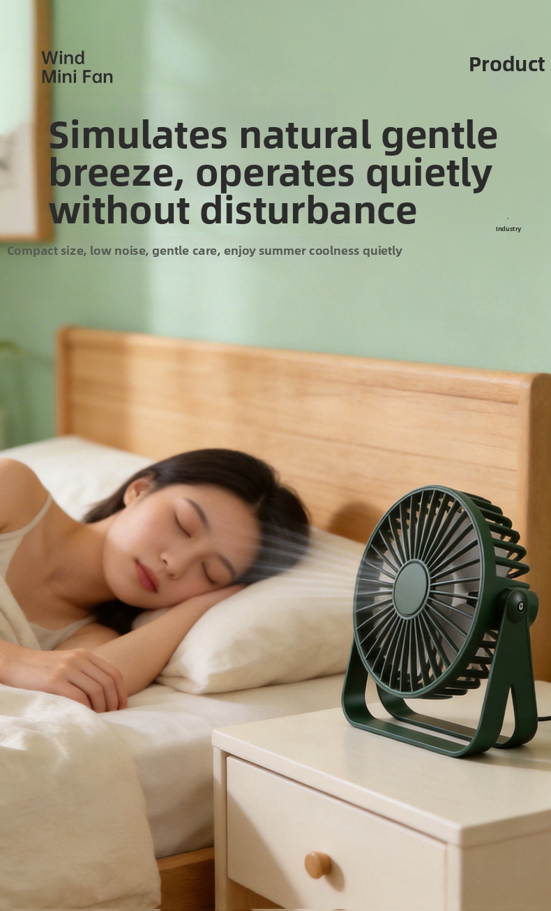Mini ventilateur de bureau pour bureau et maison, silencieux_voghion.com