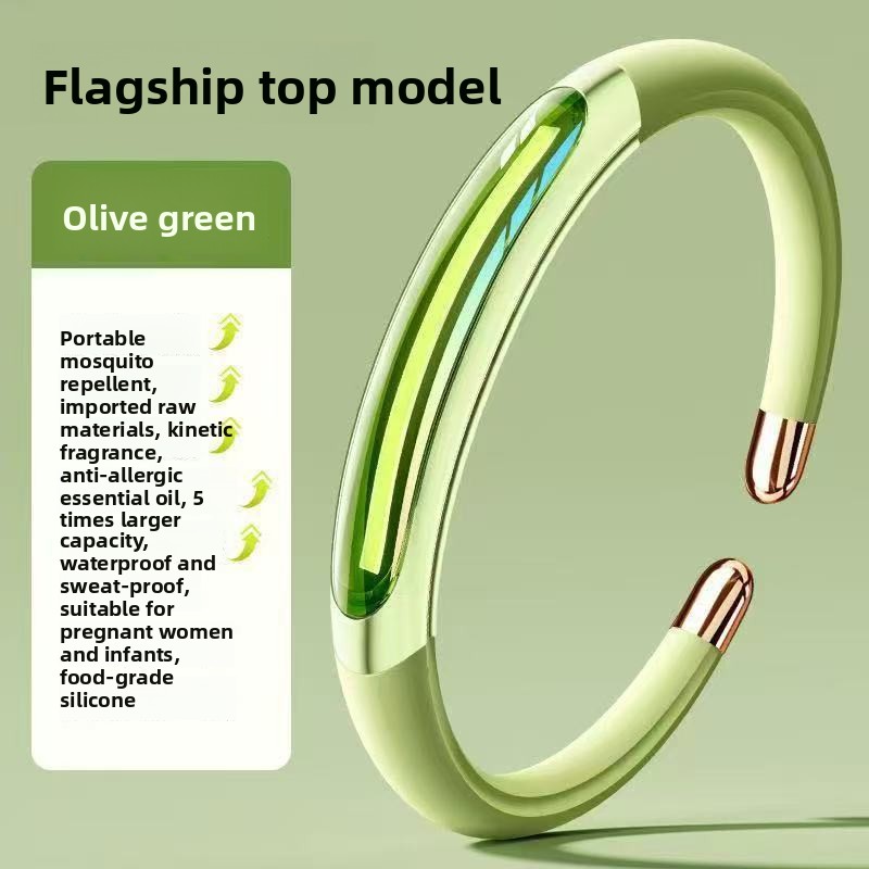 Pulseira repelente de mosquitos de silicone para a família_voghion.com