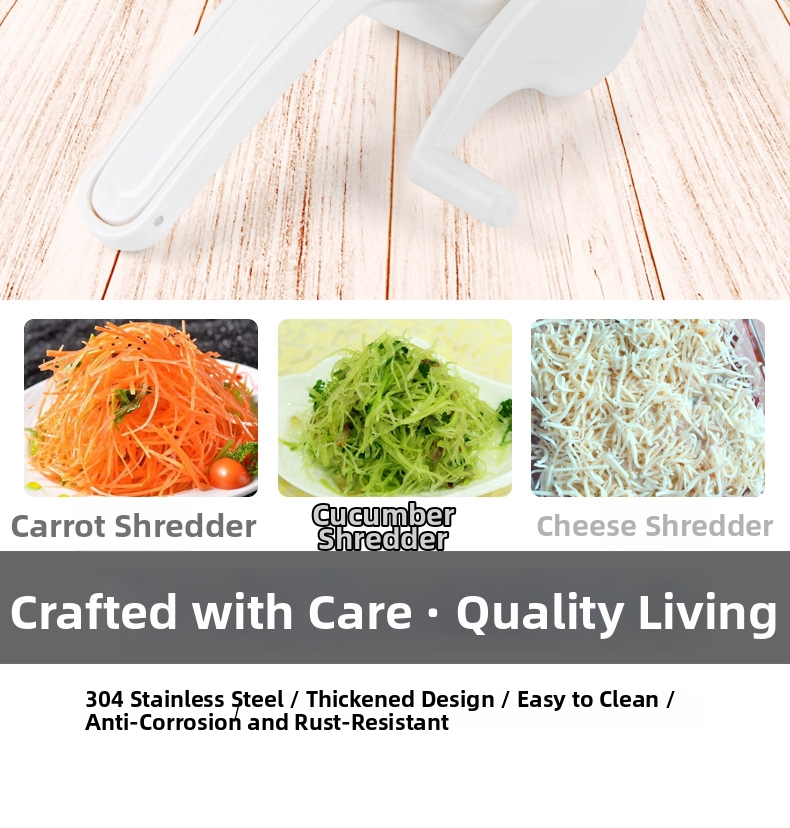 Handbetriebene, rotierende Käsereibe – Multifunktionales Küchengerät für den Heimgebrauch – Kreativ_voghion.com