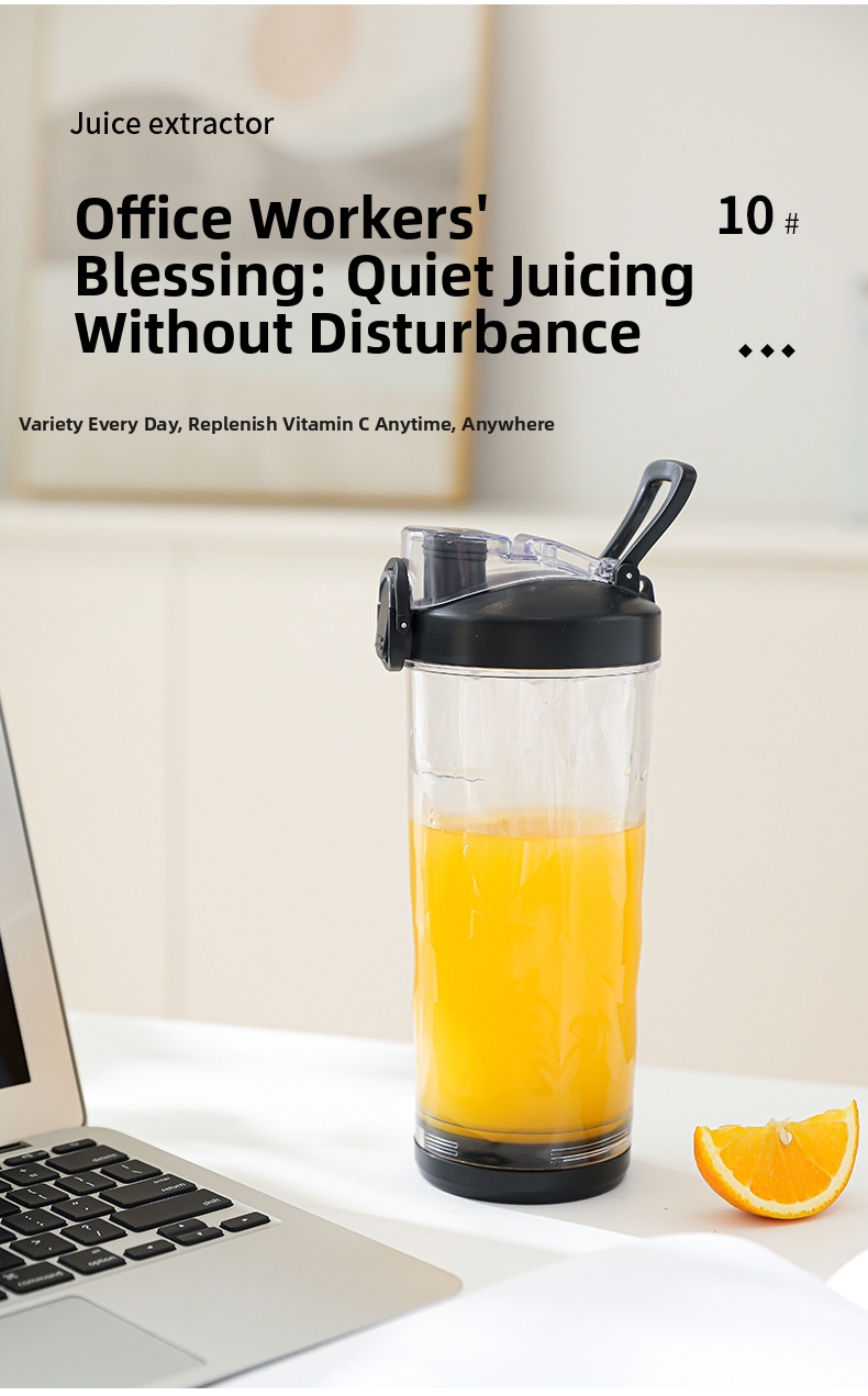 Portable Juicer Blender Cordless Rechargeable Smoothie Maker_voghion.com