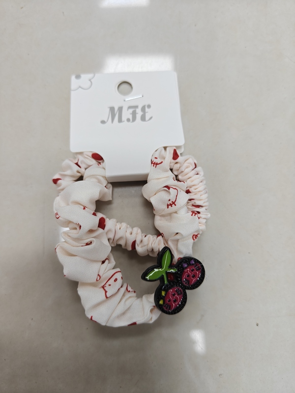 春夏新款芭蕾风碎花小肠圈女生小清新蕾丝花边扎马尾头绳发圈发绳|undefined