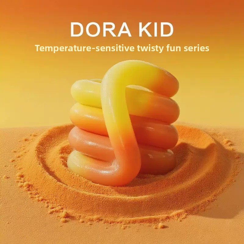 Vent Variety Torsion Music 18-section Multi-color Variety Winding Torsion Deformation Rope Decompression Vent Toy_voghion.com