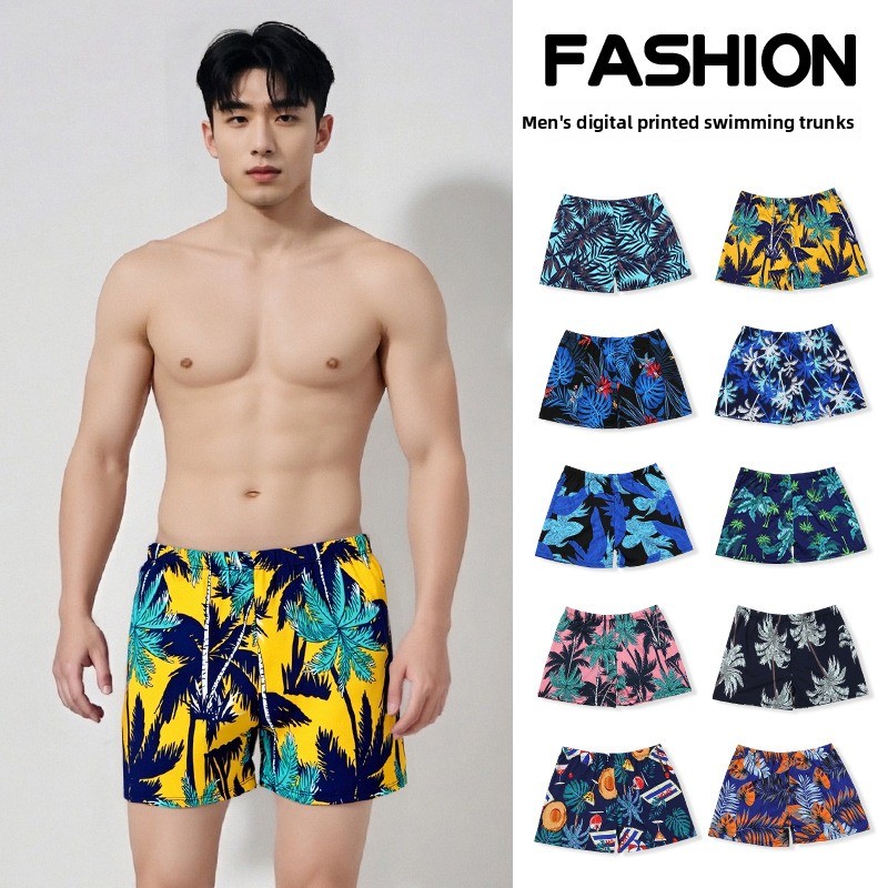 Men's Swimming Trunks For Beach And Hot Spring Summer Holiday_voghion.com