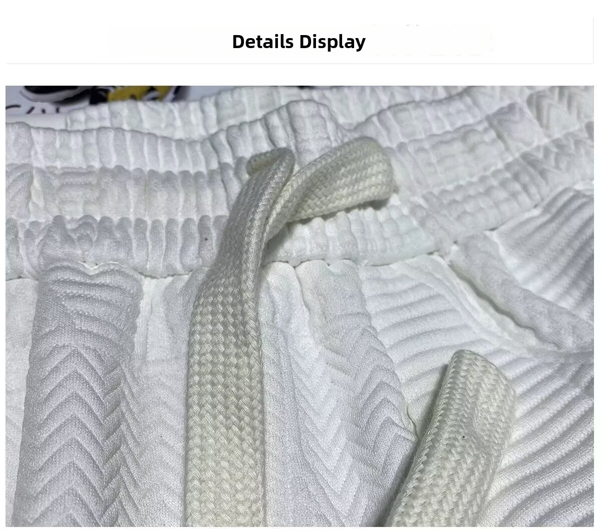 Men's Trendy Brand Split Hem Capri Pants Mid Length Casual Shorts Style Summer Wear_viptrois.com