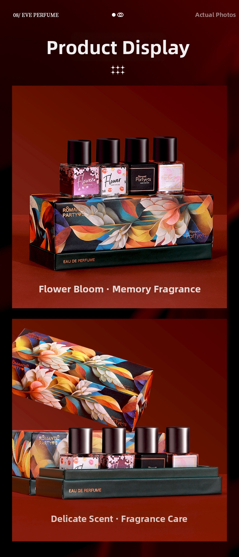 Unisex Parfüm Set Langhaftender Natürlicher Duft Eau De Toilette_voghion.com