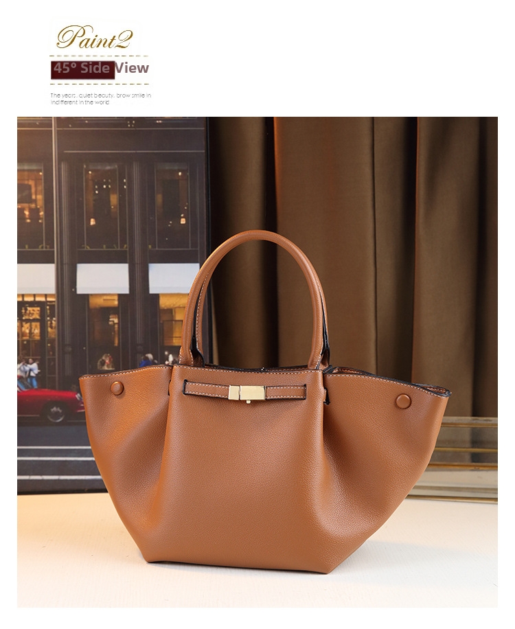 Women's Wing Tote Bag Medium Shoulder Handbag Elegant Pu Leather_voghion.com