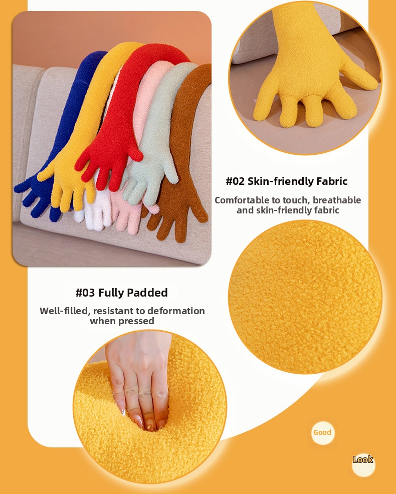 Cute Plush Arm Pillow Boyfriend Style Soft Cuddly Toy For Girls_voghion.com