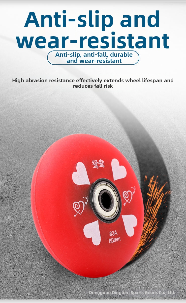 Durable Pu Roller Skate Wheels For Inline And Street Skating_voghion.com