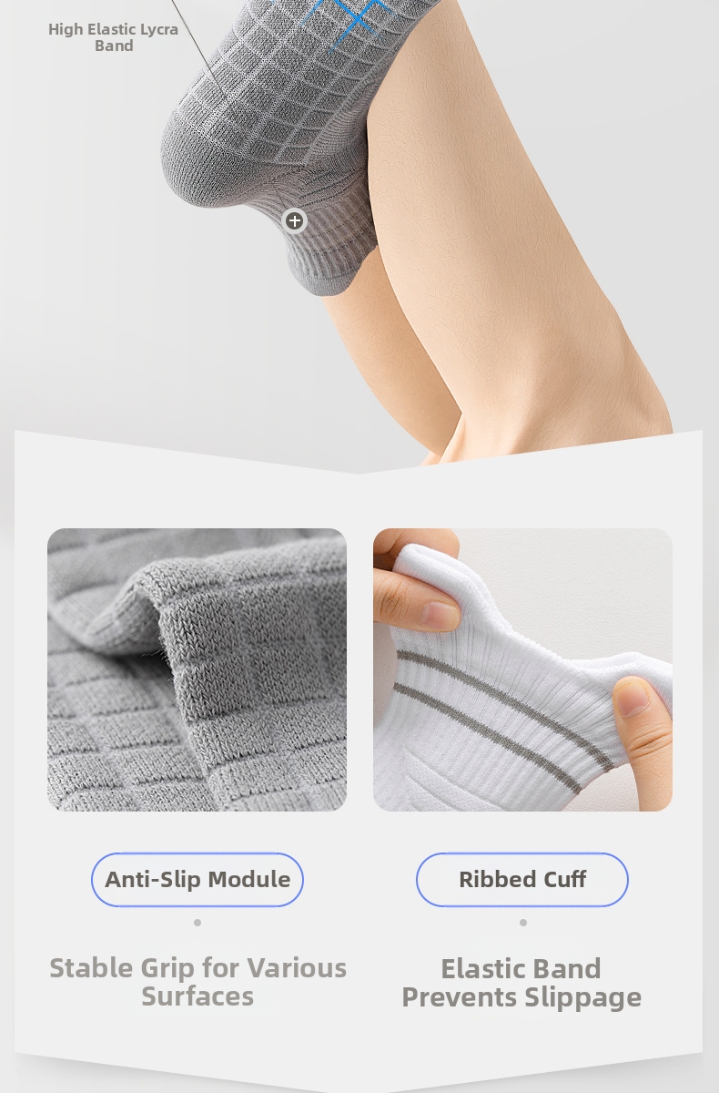Professional Sports Socks For Running And Badminton Performance_voghion.com