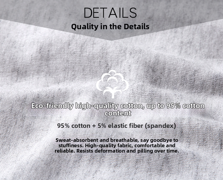 Men's Boxer Briefs Cotton Breathable Trunks For All Seasons_voghion.com
