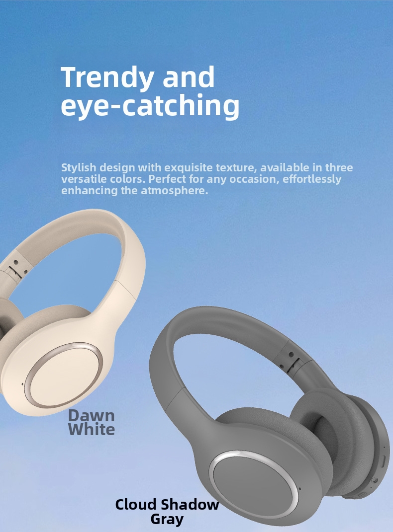 Écouteurs intra-auriculaires Bluetooth True ANC P6066 avec réduction de bruit active et longue autonomie pour la musique et les jeux._voghion.com