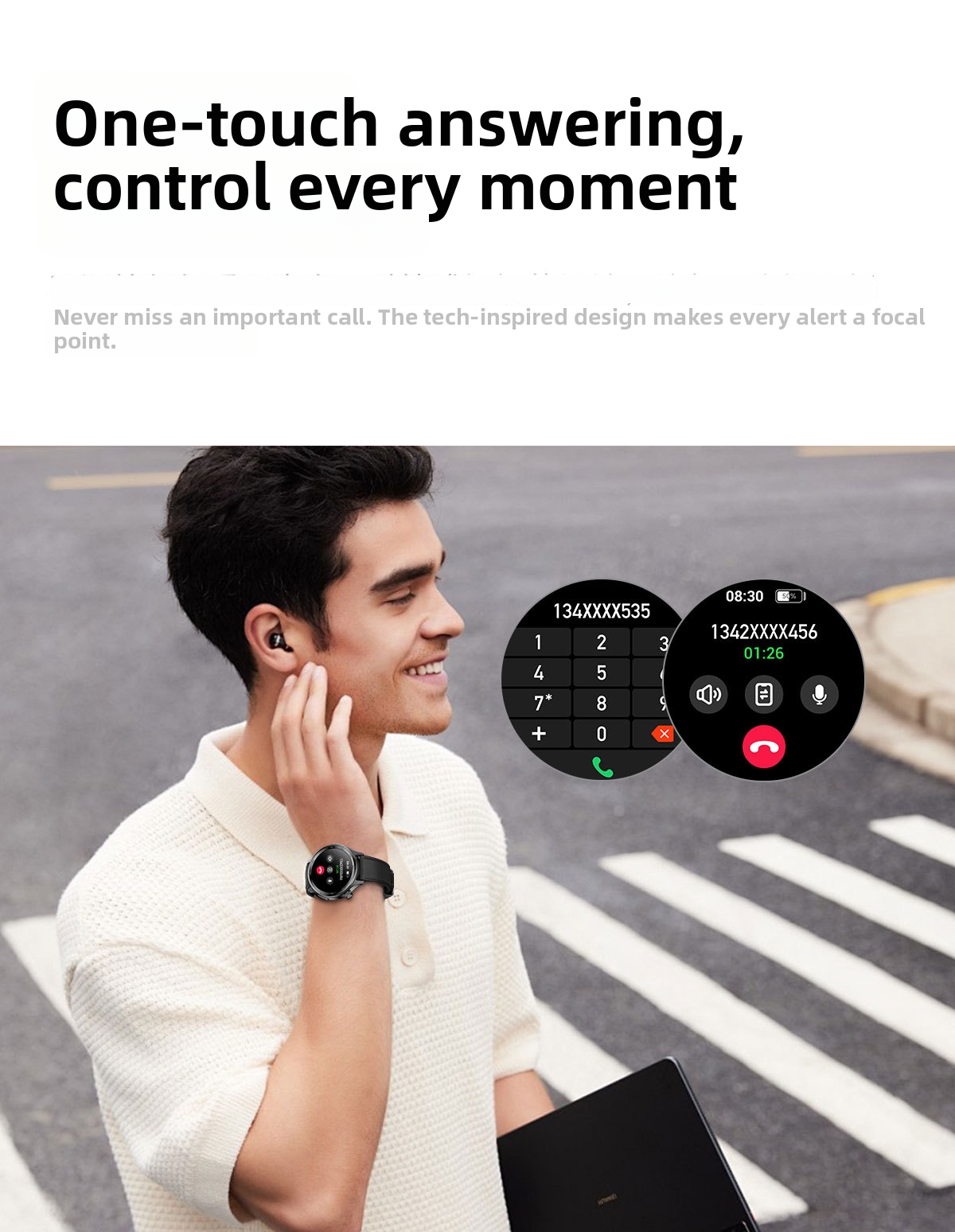 T5 Smartwatch With Heart Rate Sleep And Blood Glucose Monitoring_voghion.com