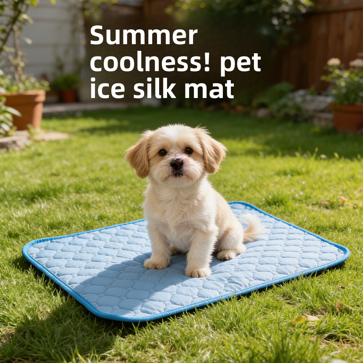Cooling Dog Mat And Cat Cooling Bed Breathable Ice Silk Pet Pad_voghion.com