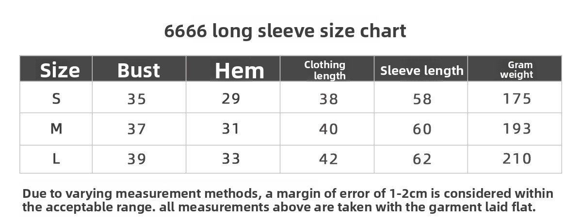 6666 Long Sleeve