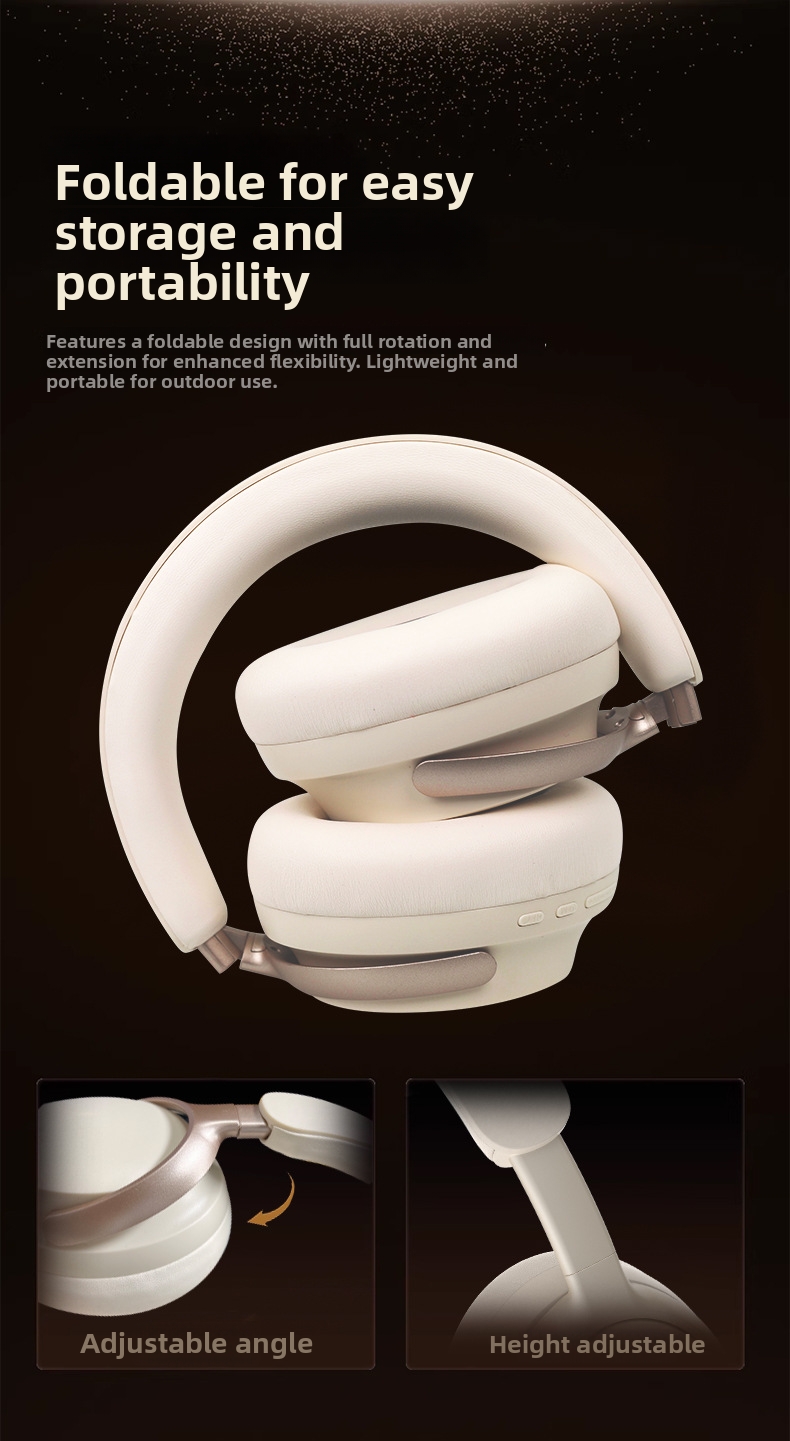 Wireless Bluetooth Headphones - Lightweight Hi-fi Stereo Sound_voghion.com