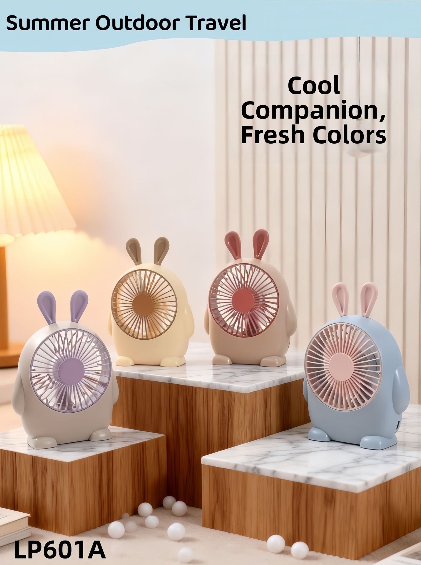 Desktop Usb Fan Rechargeable Portable Cooling Fan For Children_voghion.com
