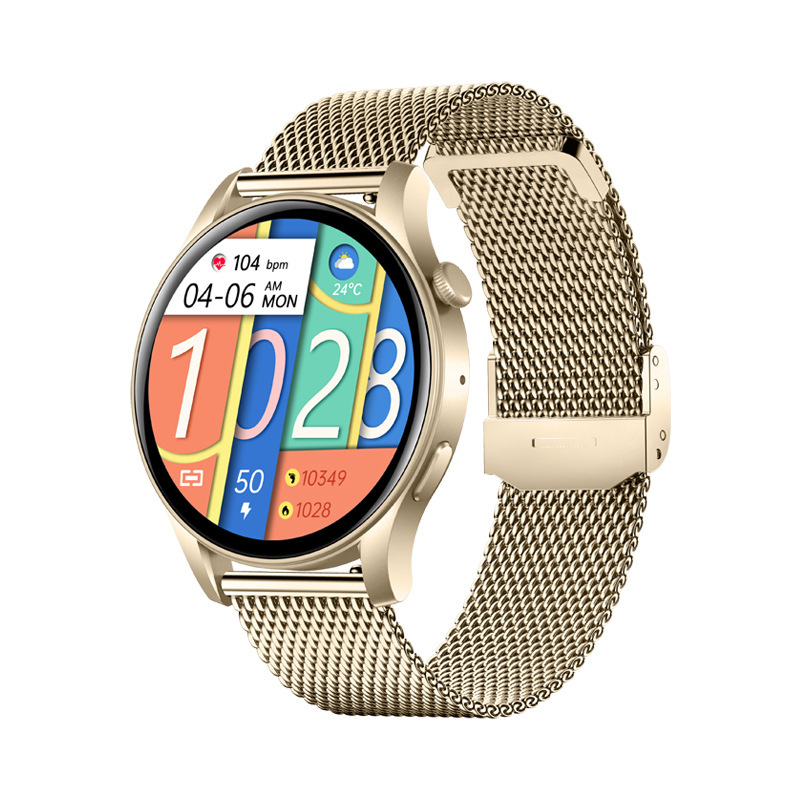 Montre connectée KC88 : écran AMOLED de 1,43 pouce, suivi de la fréquence cardiaque et du sommeil, fonction d'appel Bluetooth, notifications push de messages_voghion.com