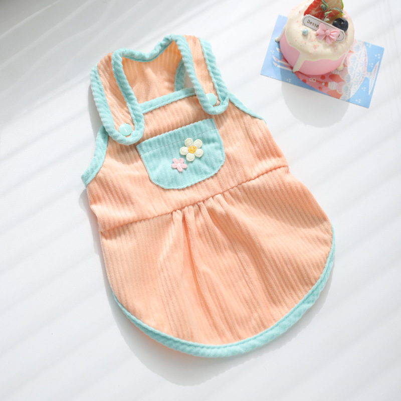Robe d'été légère pour chatons, gilet anti-mue, vêtements pour chatons, chiots, bichons frisés et autres animaux de compagnie_voghion.com