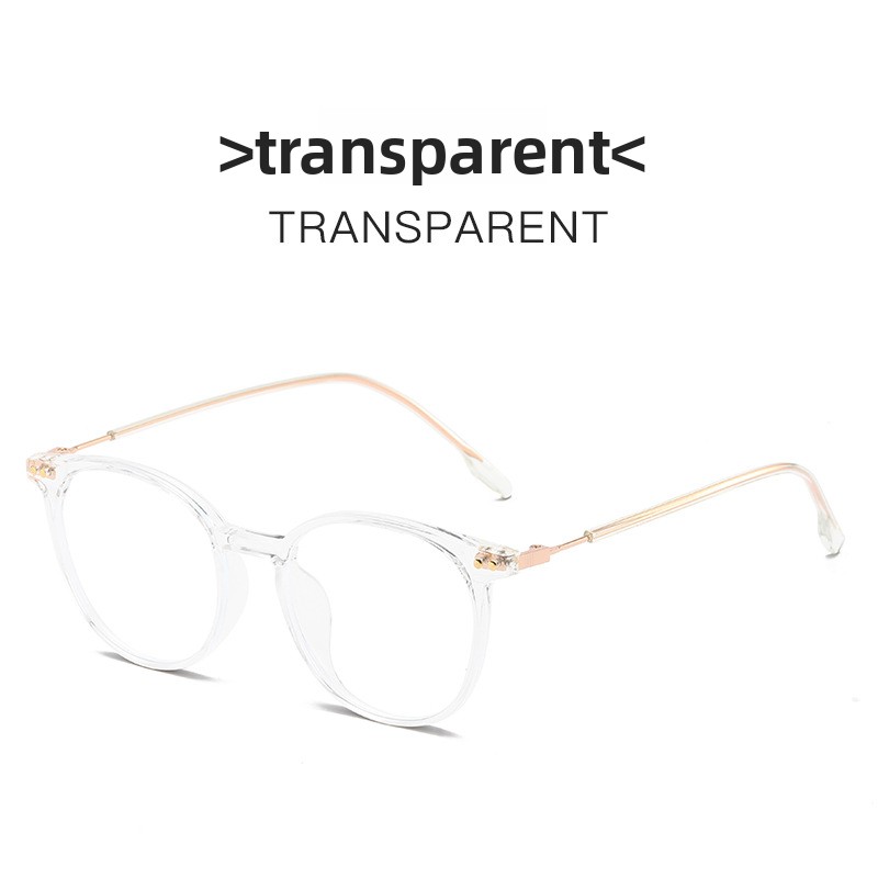 Retro TR Anti-Blaulichtbrille für Damen, Internet-Prominente, Streetstyle, schlichte Brille, flacher Spiegel_voghion.com