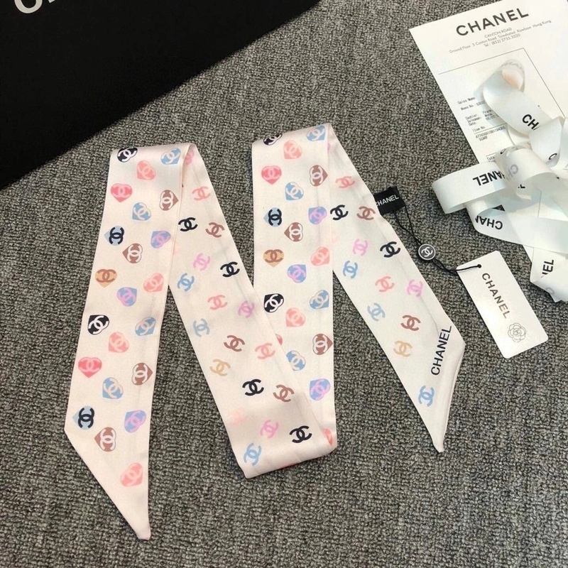 黑白花卉小香风山茶花小丝巾绑带玫瑰新款印花飘带束发带时尚包包|undefined