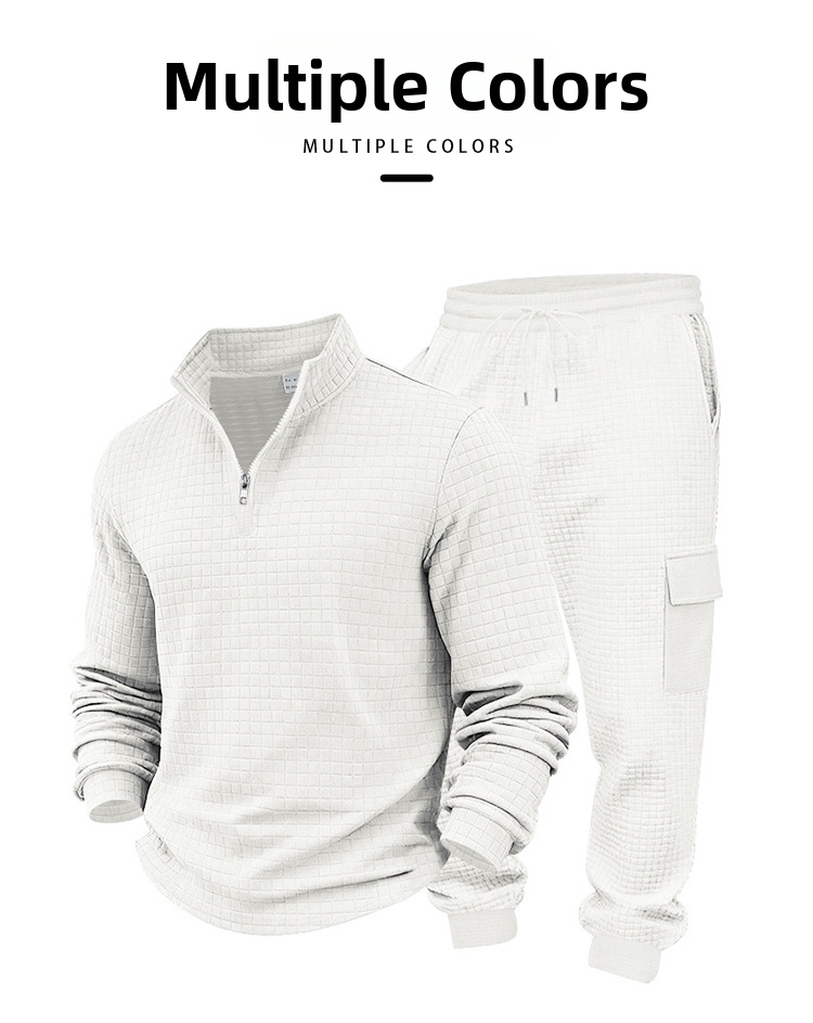 Men's Clothing Men's Loose Fitting Casual Commuter Outdoor Workwear Sports Suit Style Fall Winter For Formal & Casual_viptrois.com