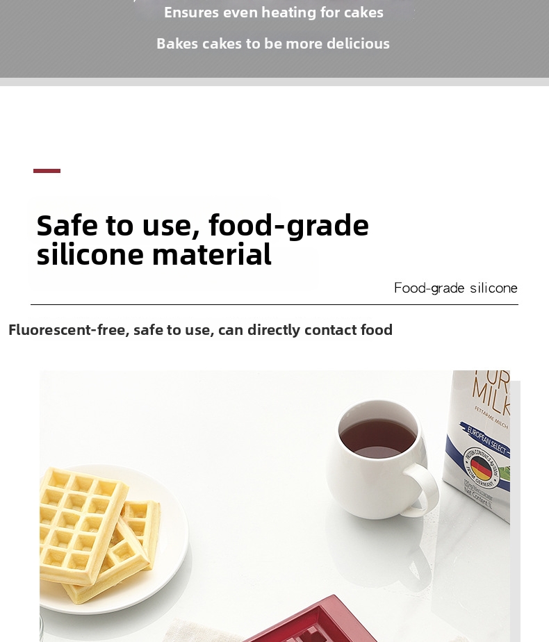 Waffle Mold Set For Diy Home Baking And Kitchen Specialty Treats_voghion.com