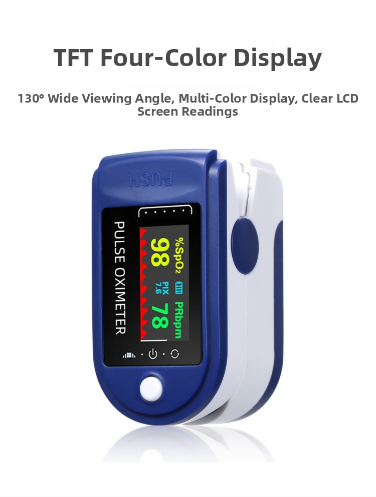 Pulsoximeter Für Den Finger Herzfrequenz Und Sauerstoffmesser_voghion.com