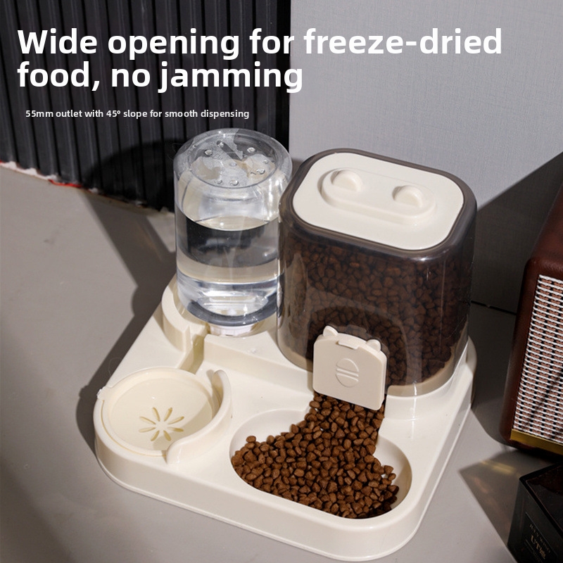 HaoTing Pet Supplies - Ciotola automatica per l'alimentazione di cani e gatti, dispenser d'acqua, nuova ciotola per gatti_voghion.com