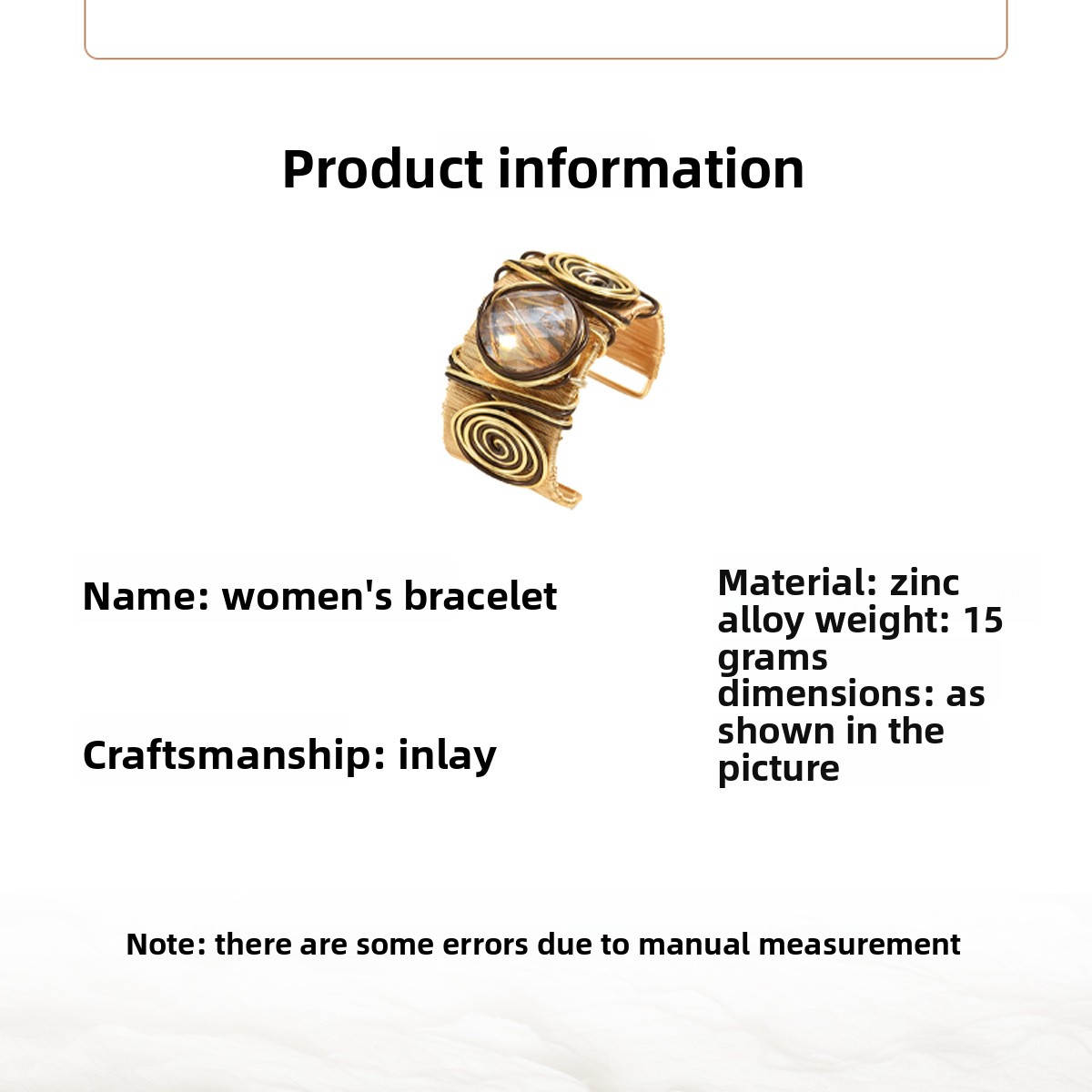 Niche Light Luxe Damesarmband Gepersonaliseerd Ontwerp met Ingelegde Edelstenen Veelzijdig Armband Sieraden_voghion.com