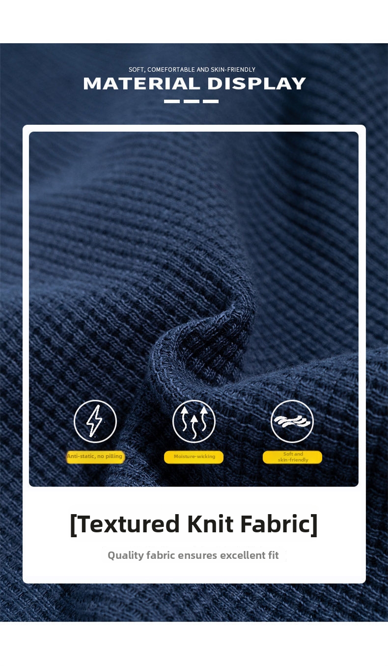 Waffelstrick Hose Für Jungen Bequeme Freizeithose Für Kinder_voghion.com
