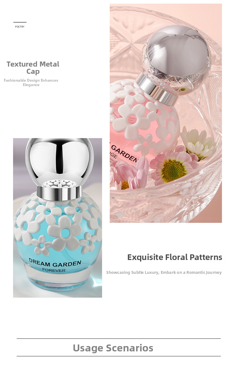 Dream garden daisy eau de toilette damparfym blommig doft_voghion.com