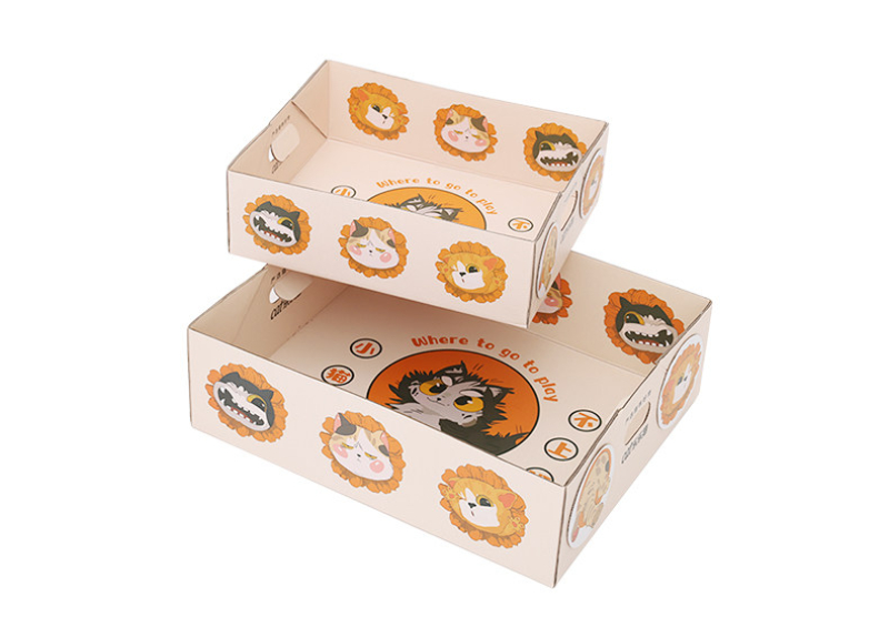 Bac à litière pour chat portable pliable et jetable_voghion.com